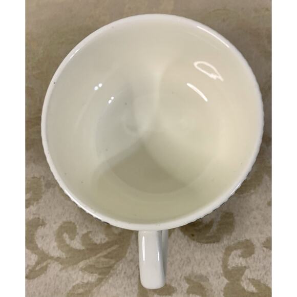 Royal Currier & Ives VINTAGE Horse & Carriage Blue China Coffee Tea Cup Replace - Picture 4 of 5